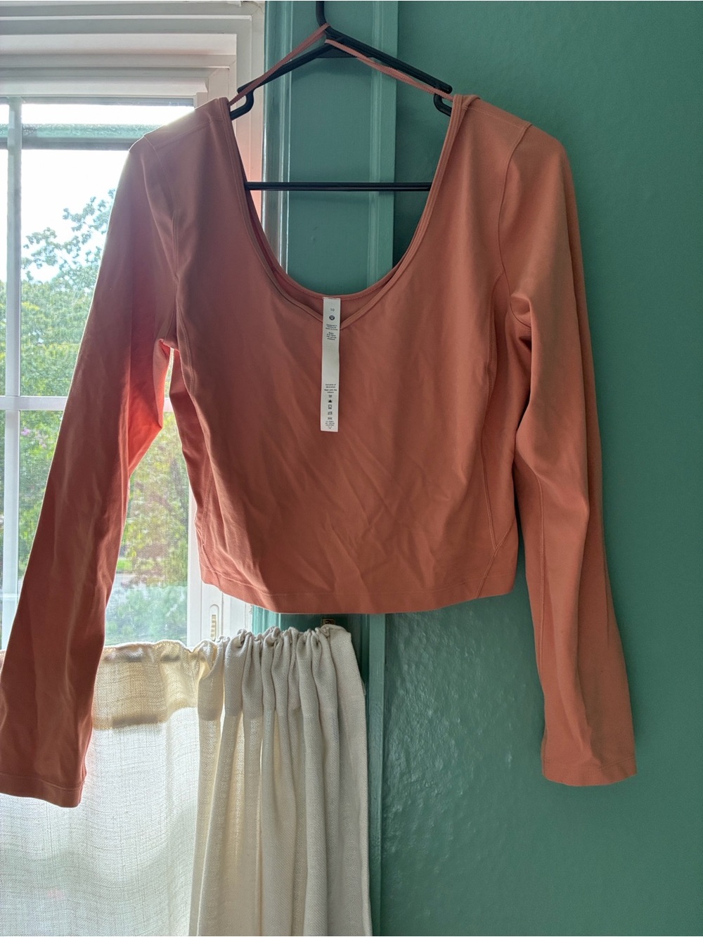 lululemon athletica Long-Sleeve align top size 10